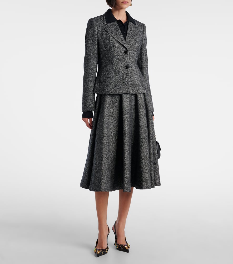 Wool-blend jacket