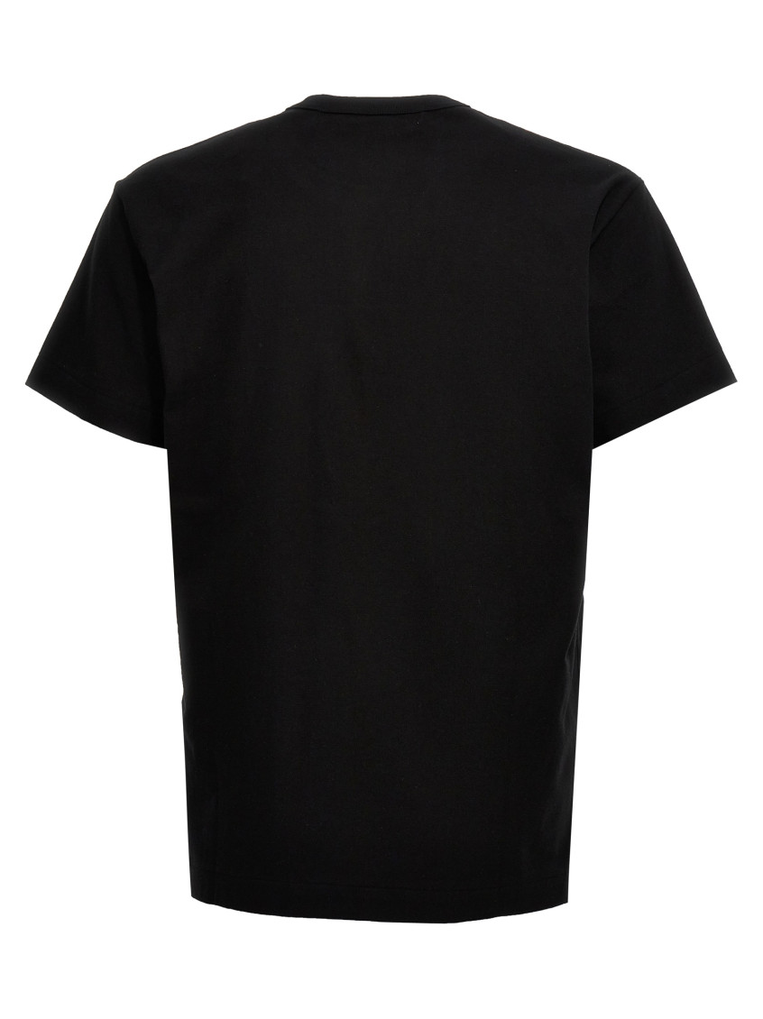Black Logo Cotton T-Shirt