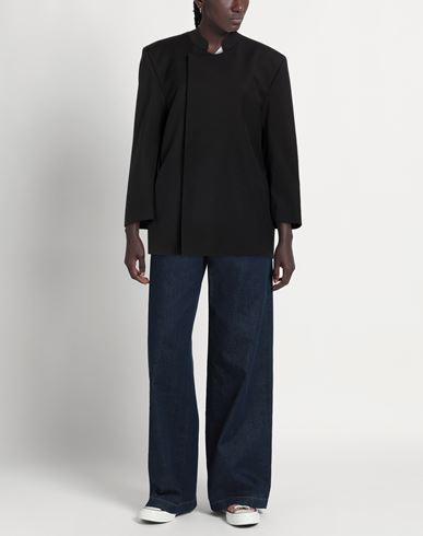 Woman Jacket Black Size 4 Wool
