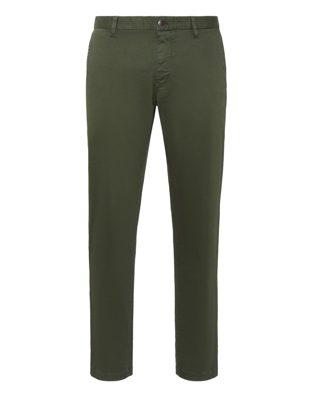 Hexagon-patch slim-fit chinos - Neutrals