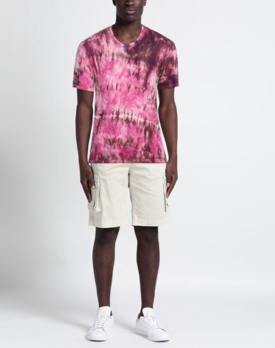 Man T-shirt Fuchsia