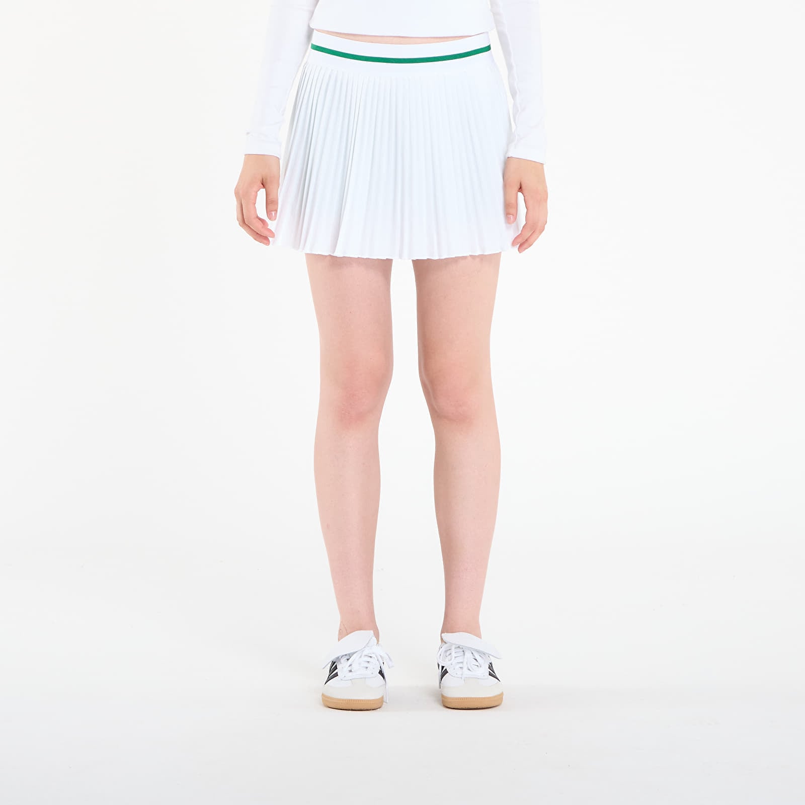 Adidas Pleat Skirt Pro White