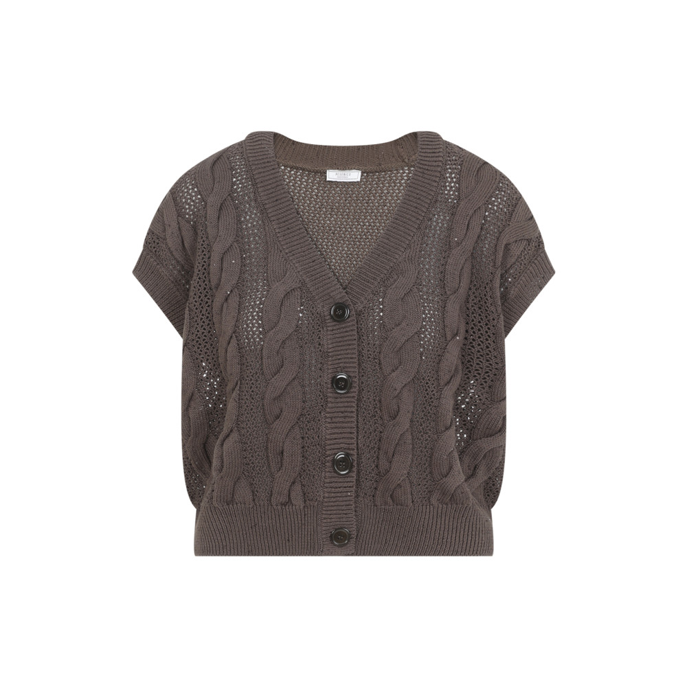 V Neck Vest Cordonetto
