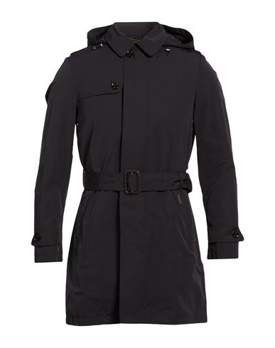 Man Overcoat & Trench Coat Midnight blue Size 32 Cotton, Polyester