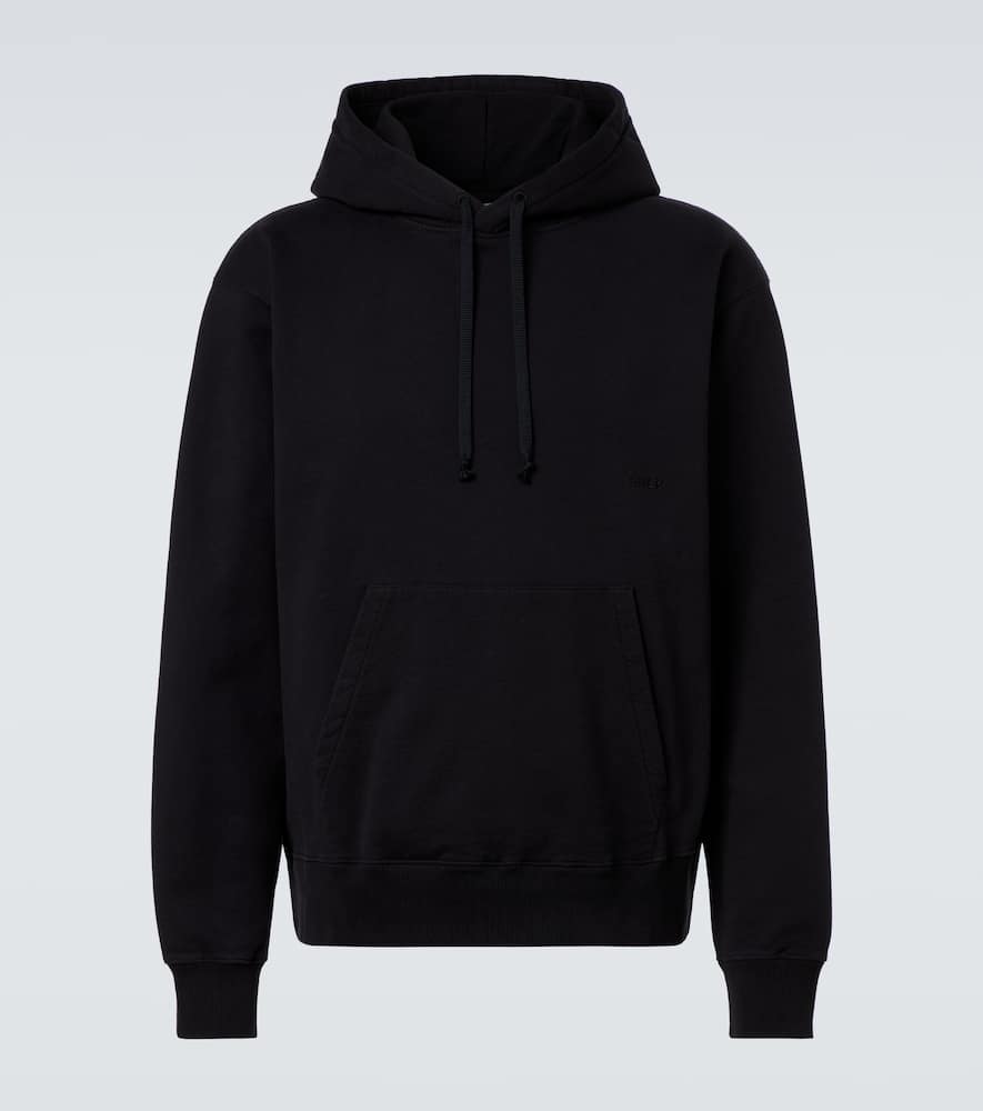 Cotton jersey hoodie