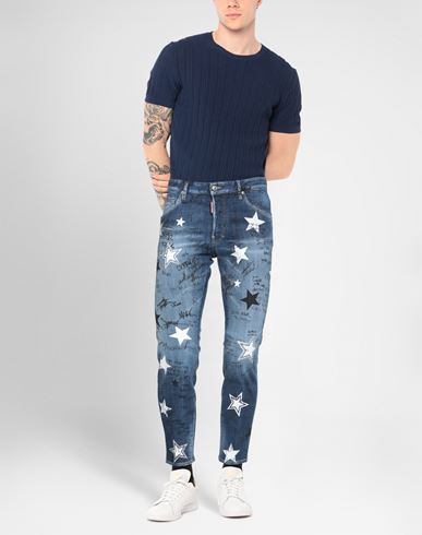 Man Denim pants Blue