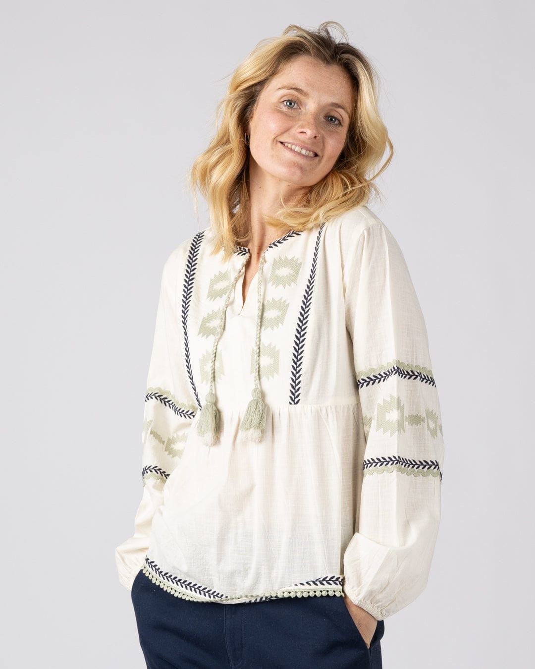 Saltrock Tia Womens Blouse in White
