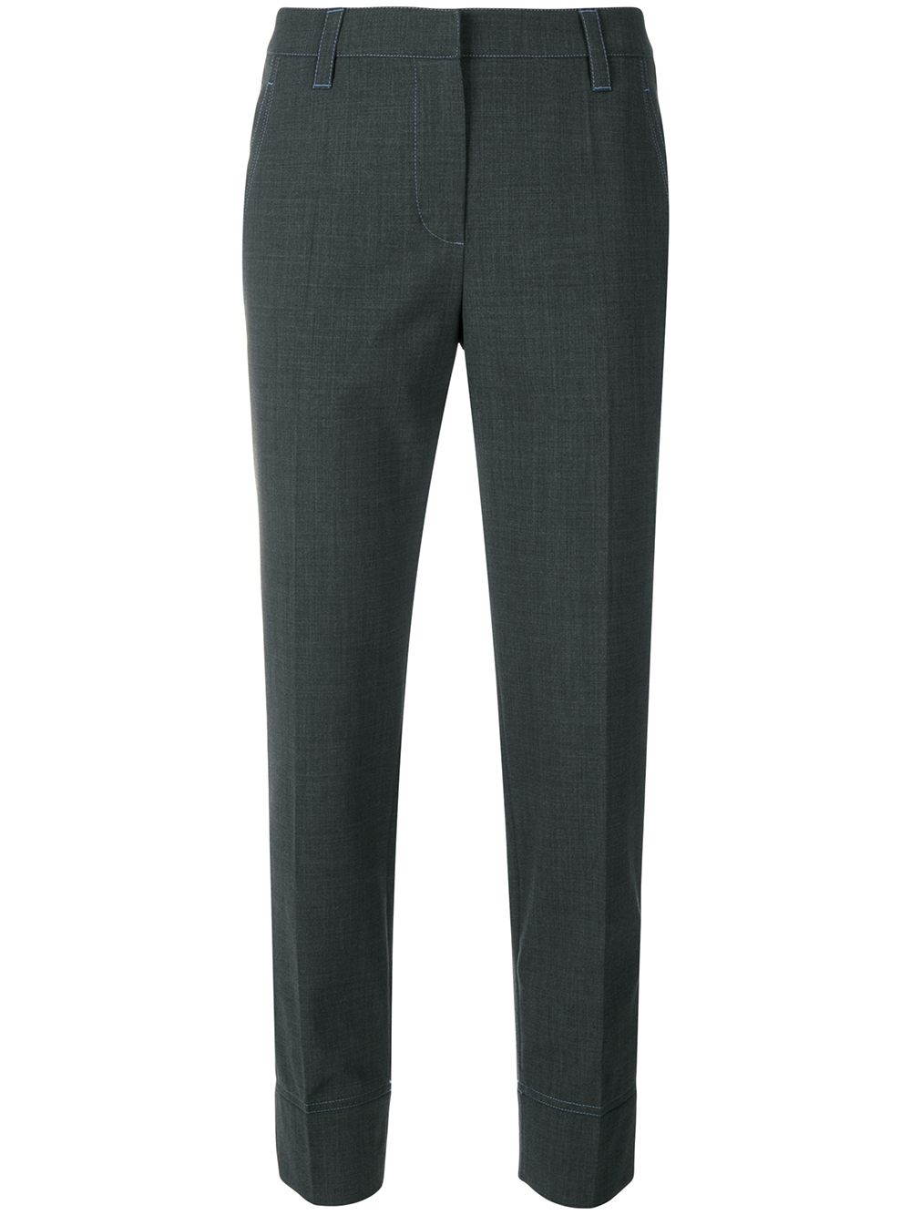 Brunello Cucinelli tailored crop trousers - Grey