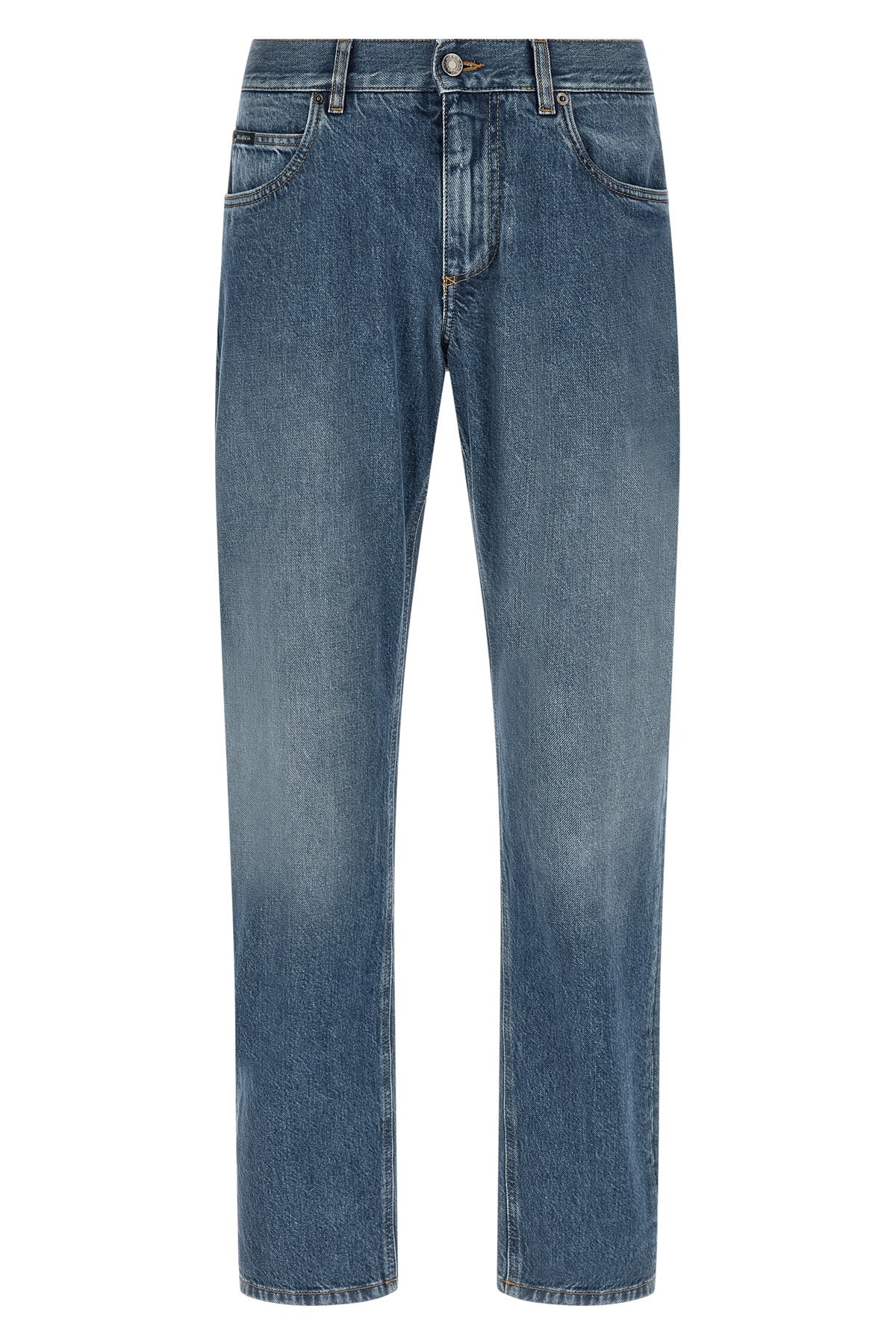Heraldic Embroidery Jeans