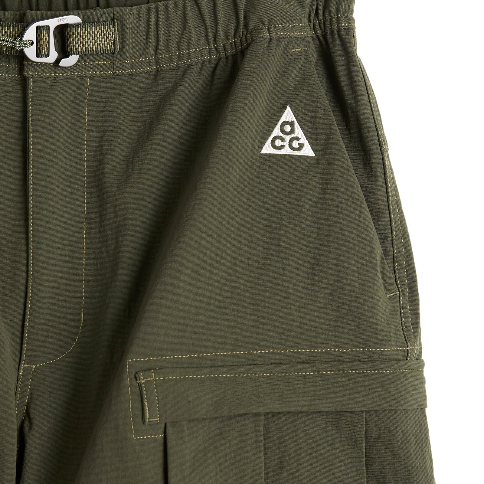 Nike Acg Smith Summit Pant in Sequoia/Olive/White