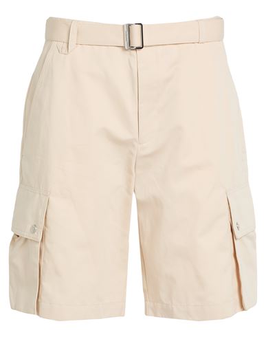 La Croisière Man Shorts & Bermuda Shorts Beige Size 30 Cotton, Linen