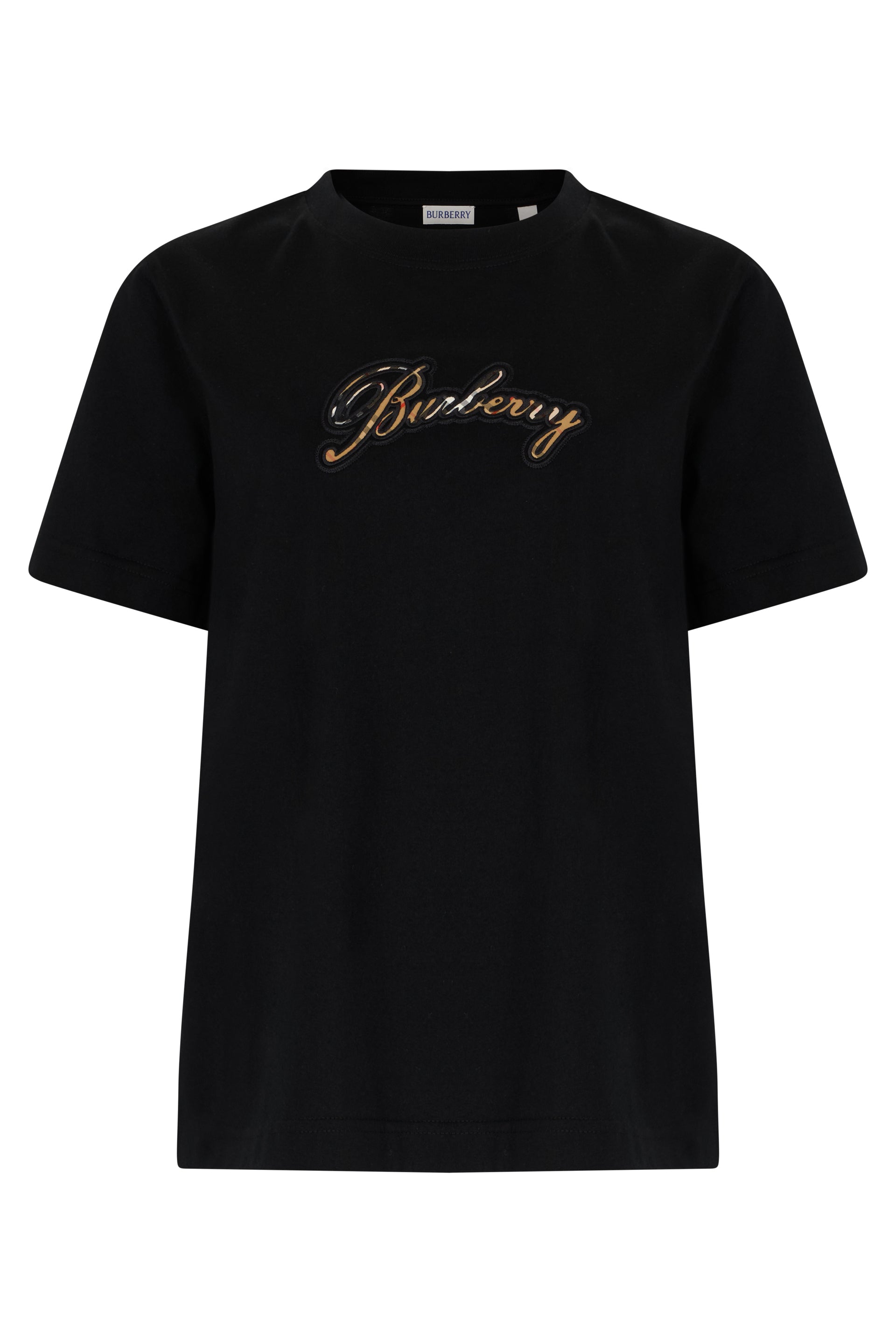 Stylish Logo Cotton T-Shirt - Short Sleeve