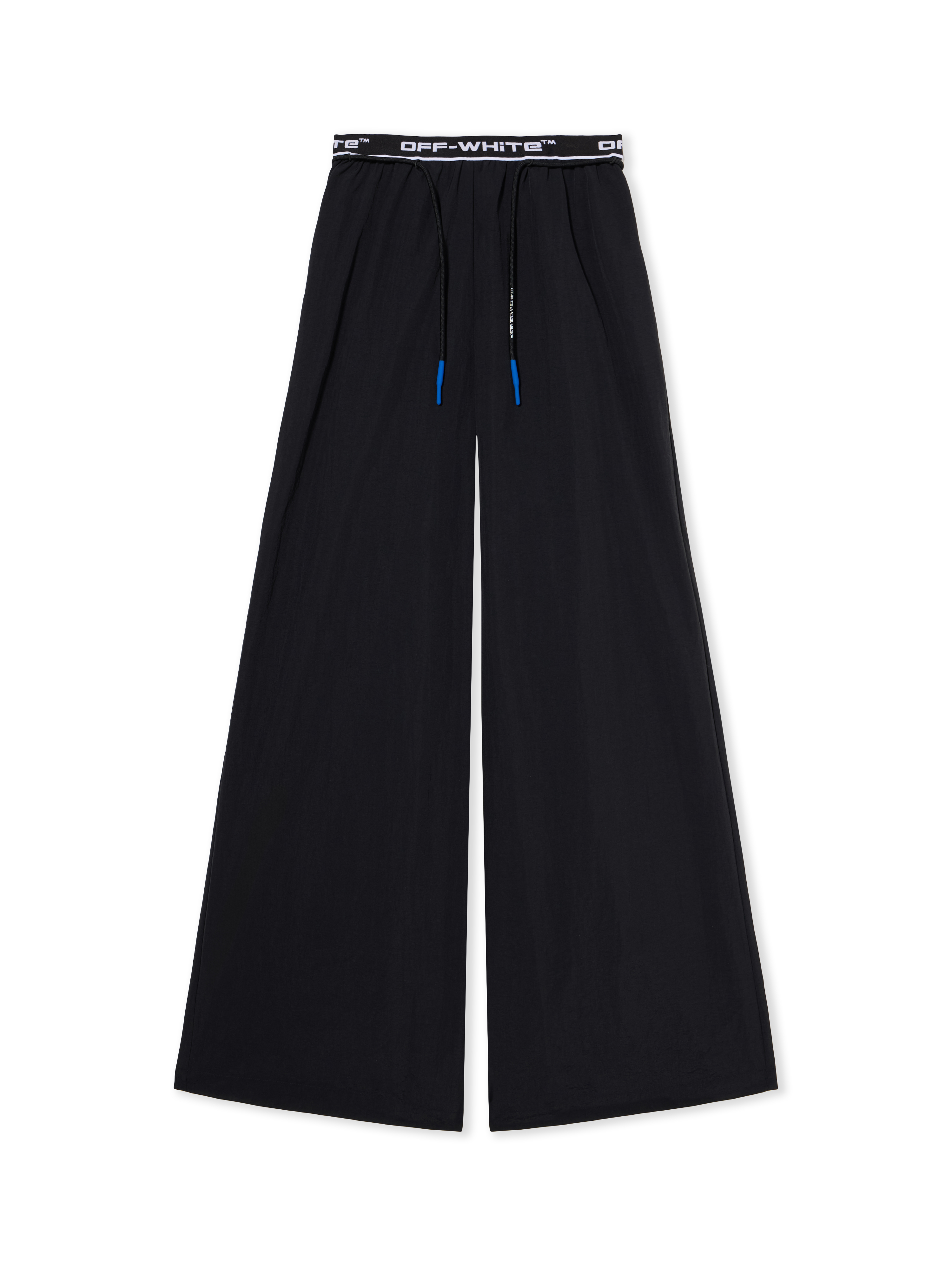 Logoband Wide-leg Pants - Female Leggings Black