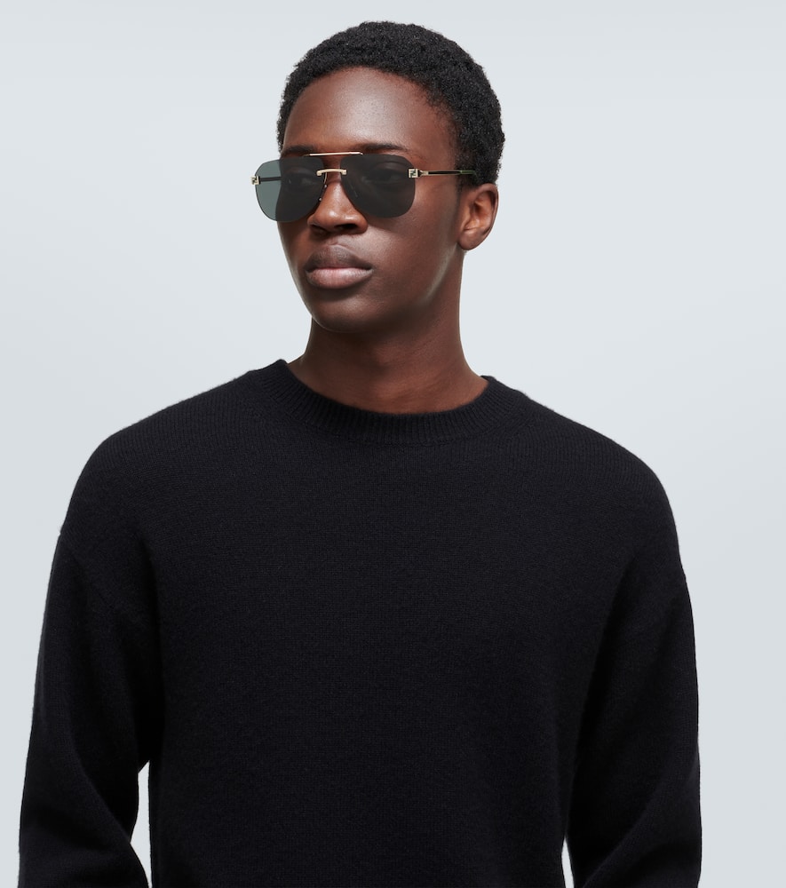 Fendi Fendi Sky aviator sunglasses