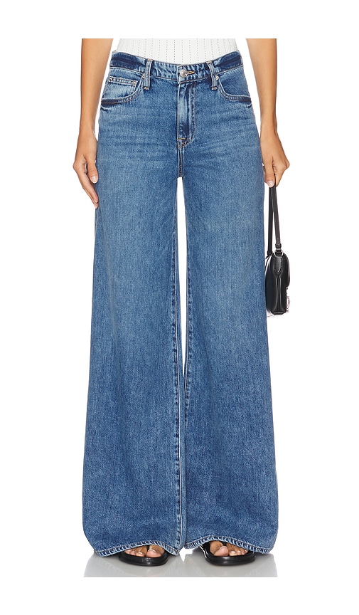 SIMKHAI Arlo Wide Leg in Blue. -  30 also in 24, 25, 26, 27