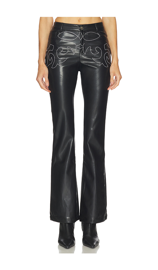 WeWoreWhat Low Rise Western Pant in Black. 6. Also , 10, 12