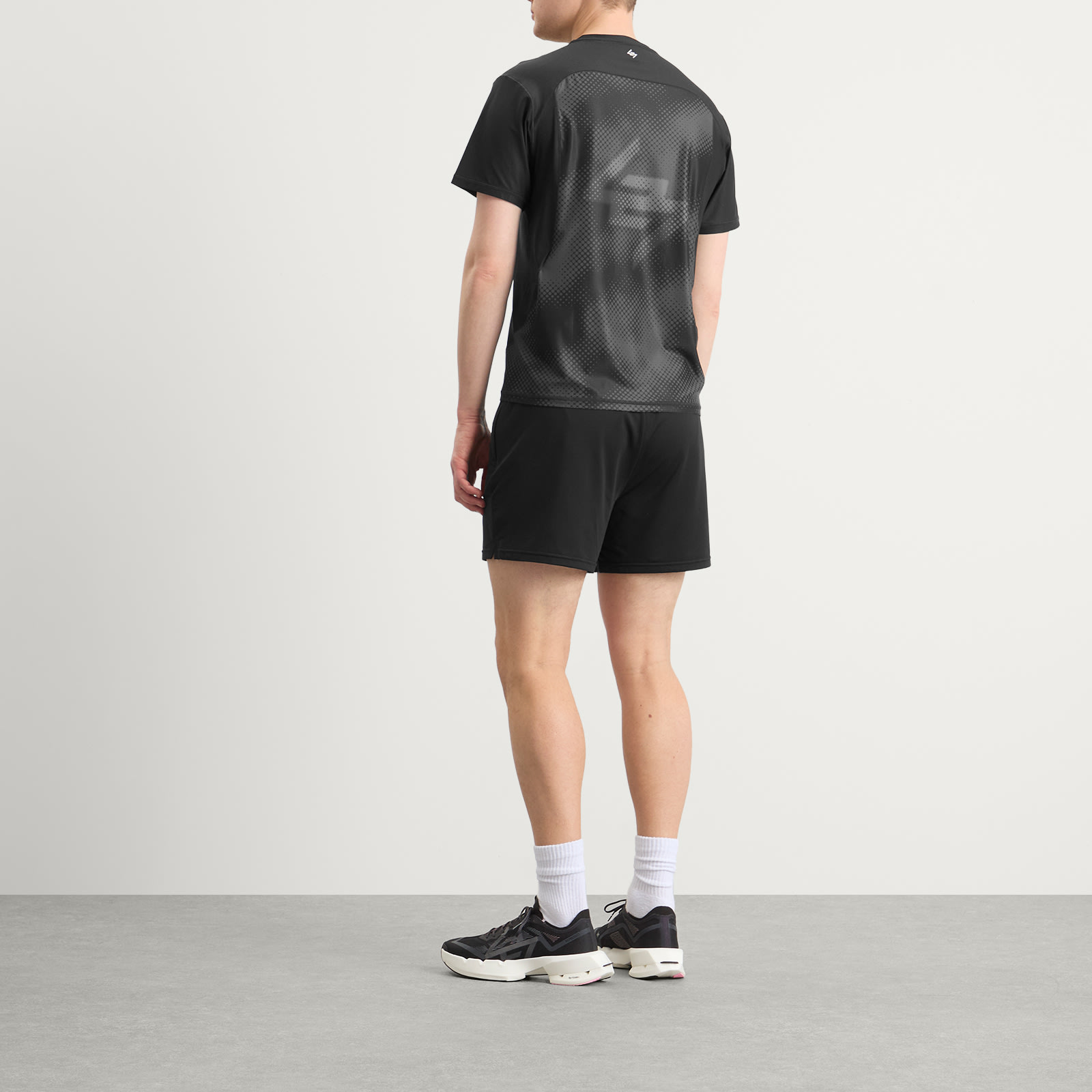Men's Hybrid T-Shirt Black Fade Out