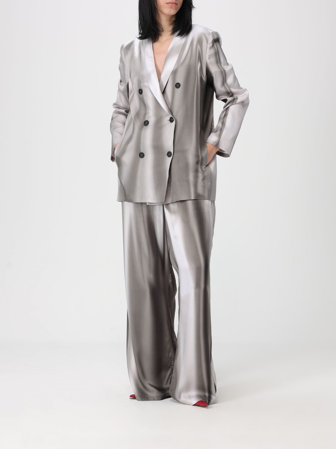 Pants Woman color Grey