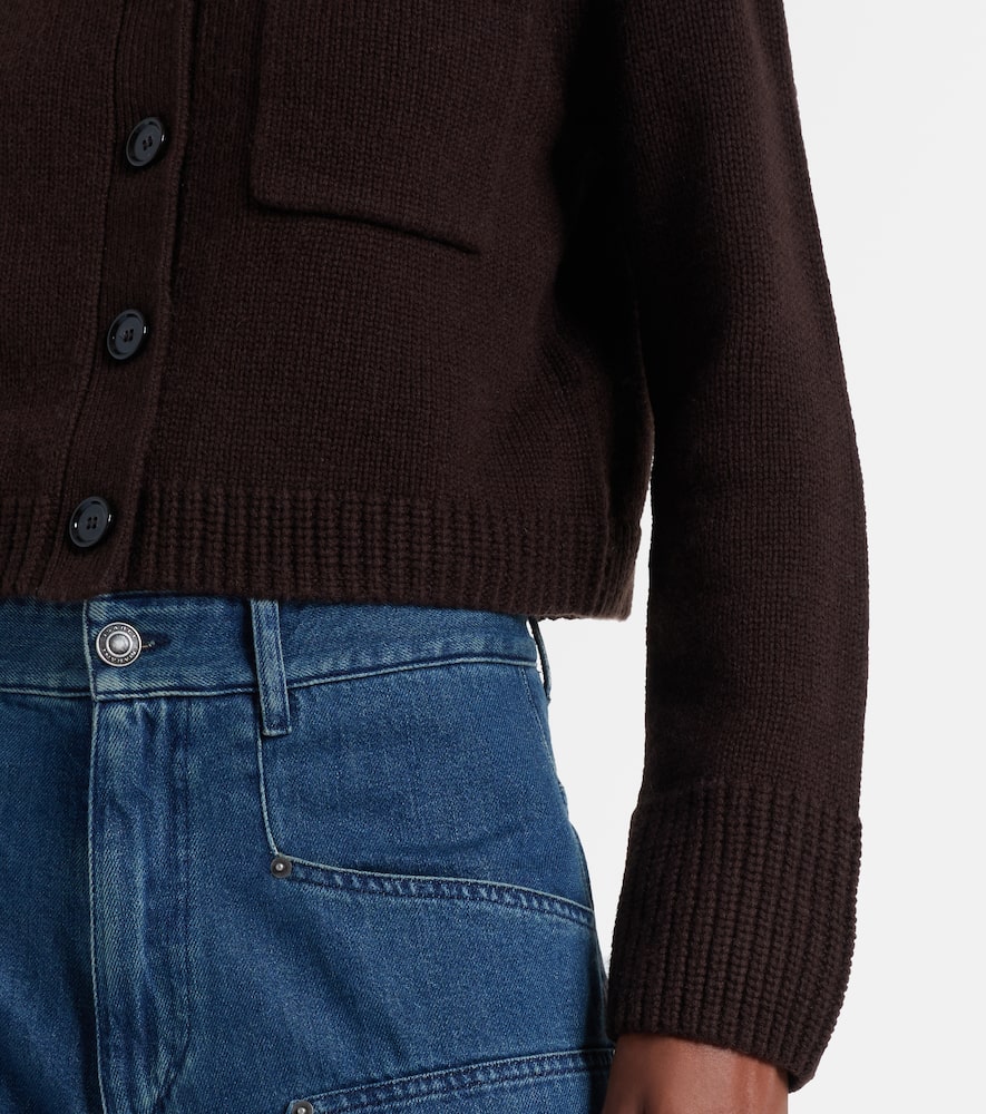 Wool and cashmere cardigan
