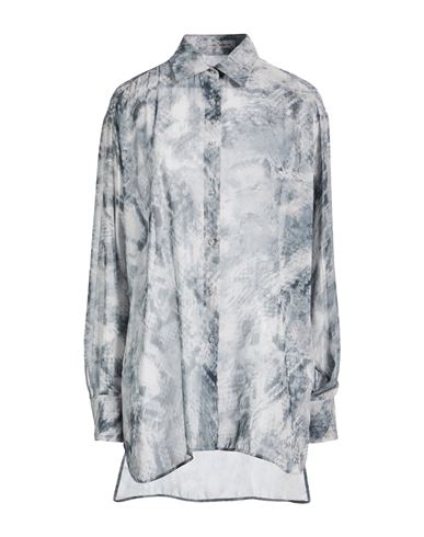 Woman Shirt Grey Size 4 Polyester