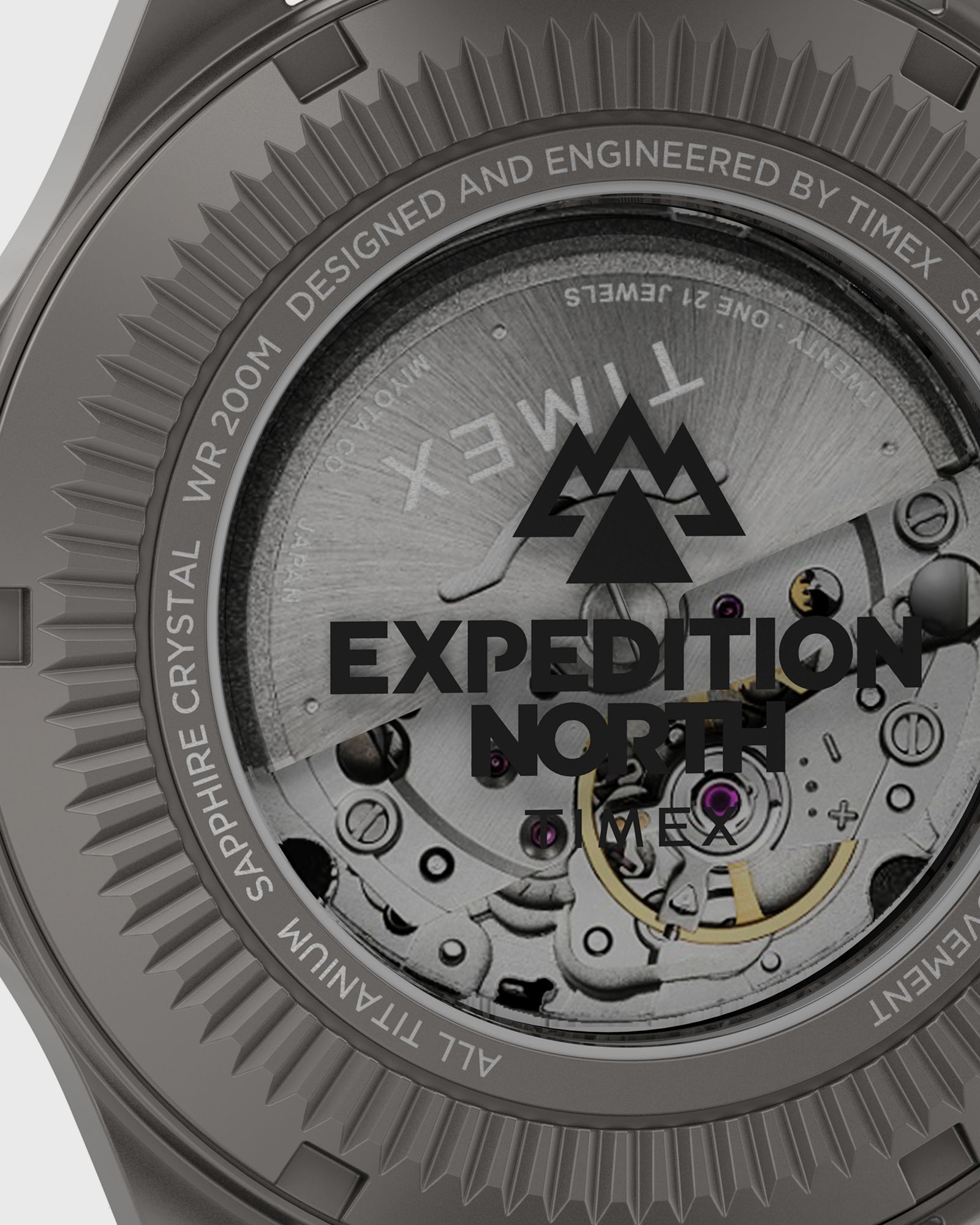 Expedition North Titanium Automatic black male Watches now available at BSTN
