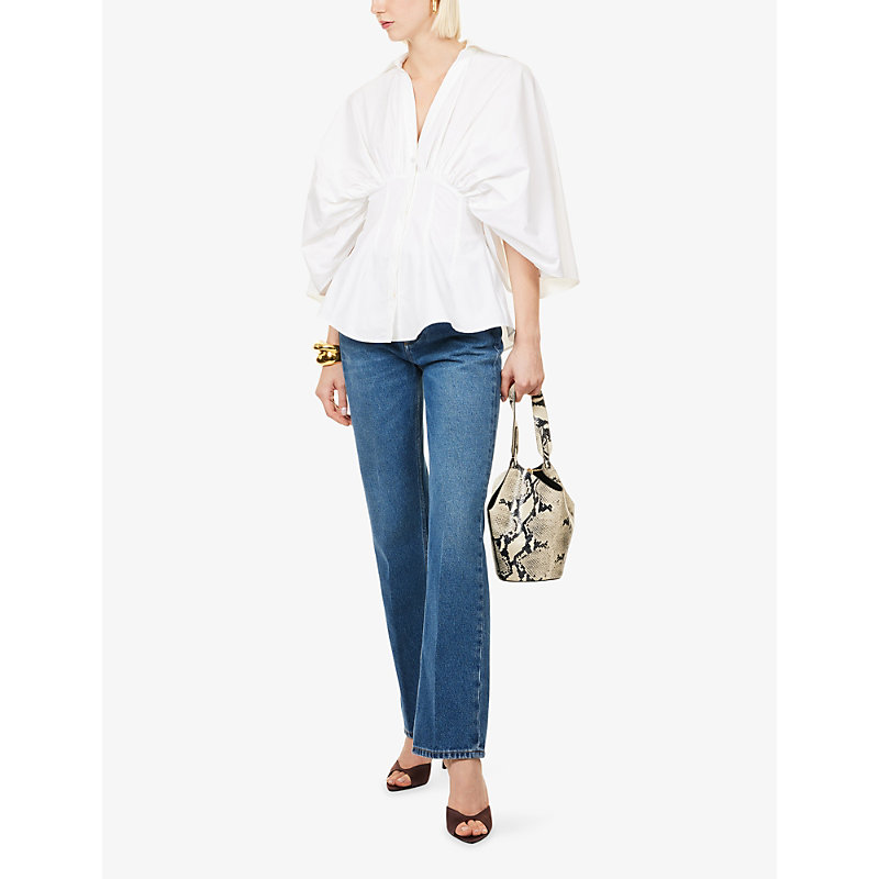 Womens Resilient V-Neckline Cotton Shirt
