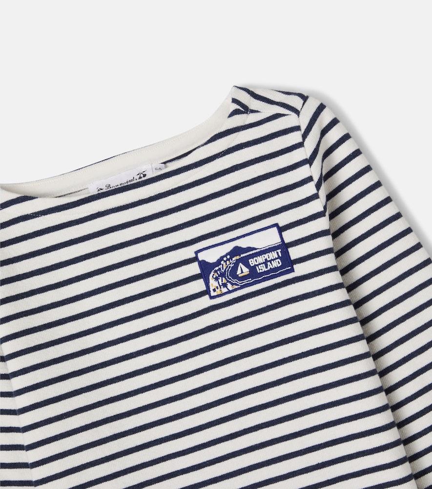 Baudelaire striped cotton T-shirt