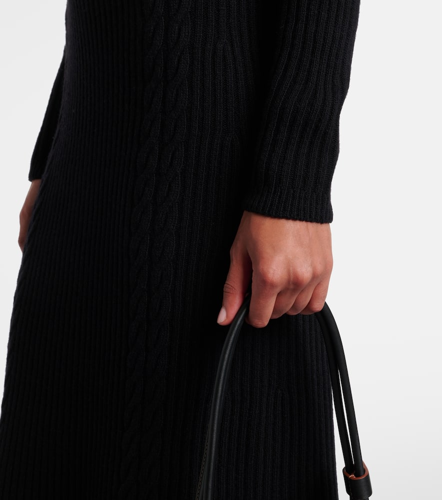 Zelanda wool and cashmere midi dress