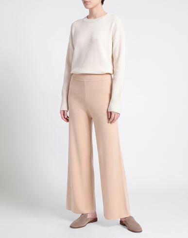Tricot Woman Pants Beige Size ONESIZE Viscose, Polyester, Nylon