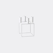 'kubus 4' Candleholder, White