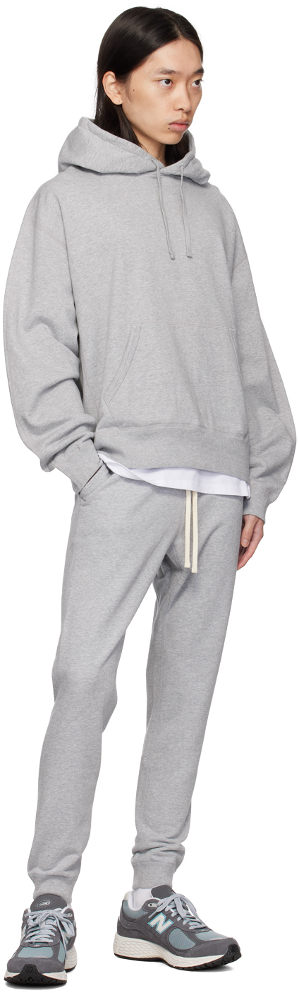 Reigning Champ Gray Midweight Slim Sweatpants