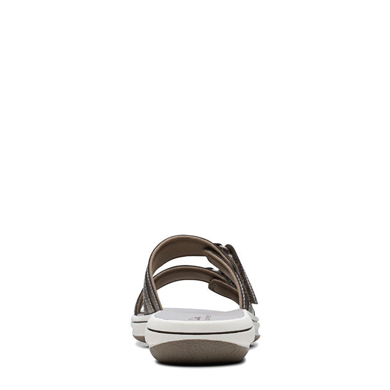 Women's Breeze Piper Slide Sandals (Pewter Fabric)