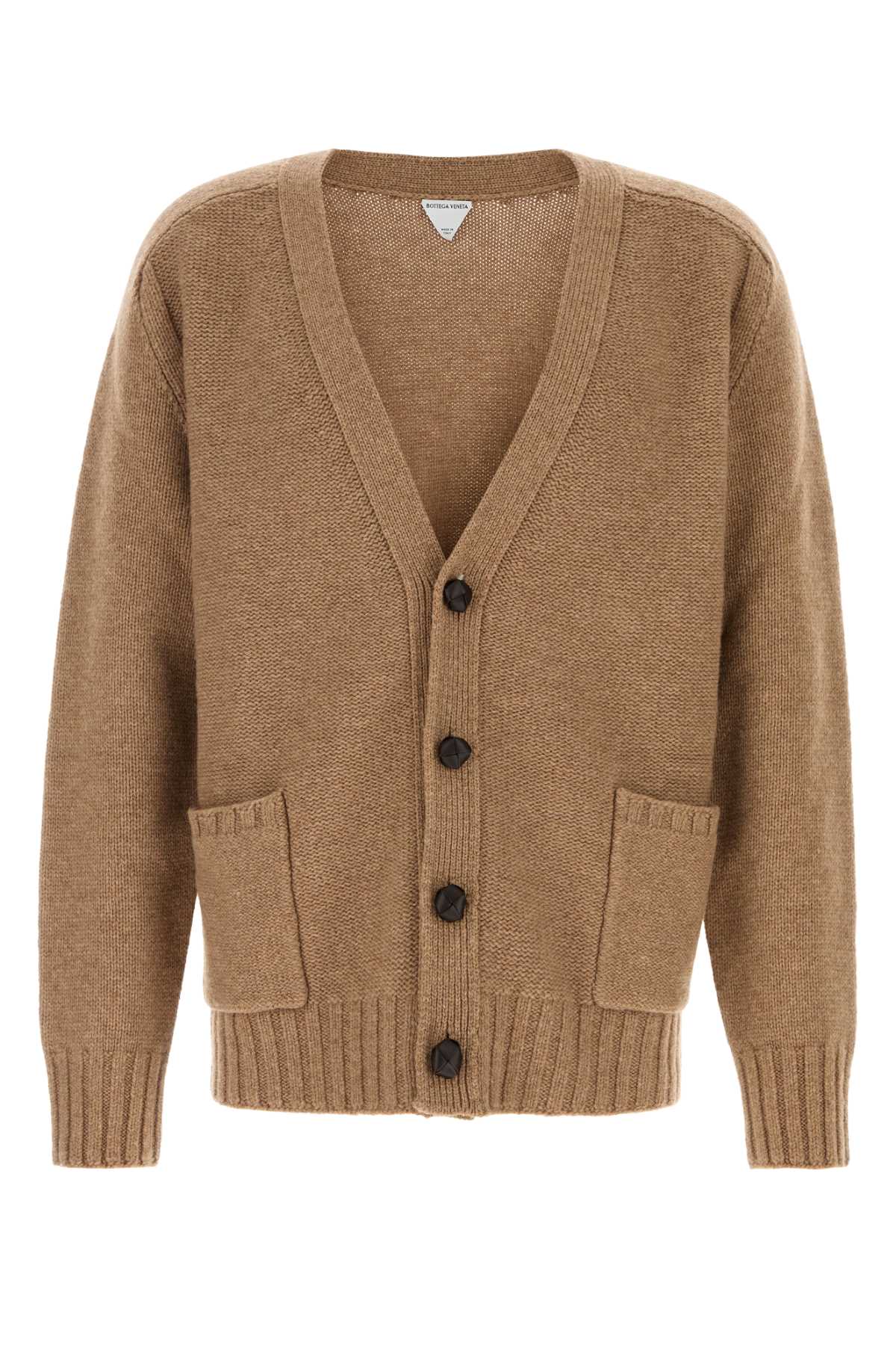 Wool Cardigan — Caramel