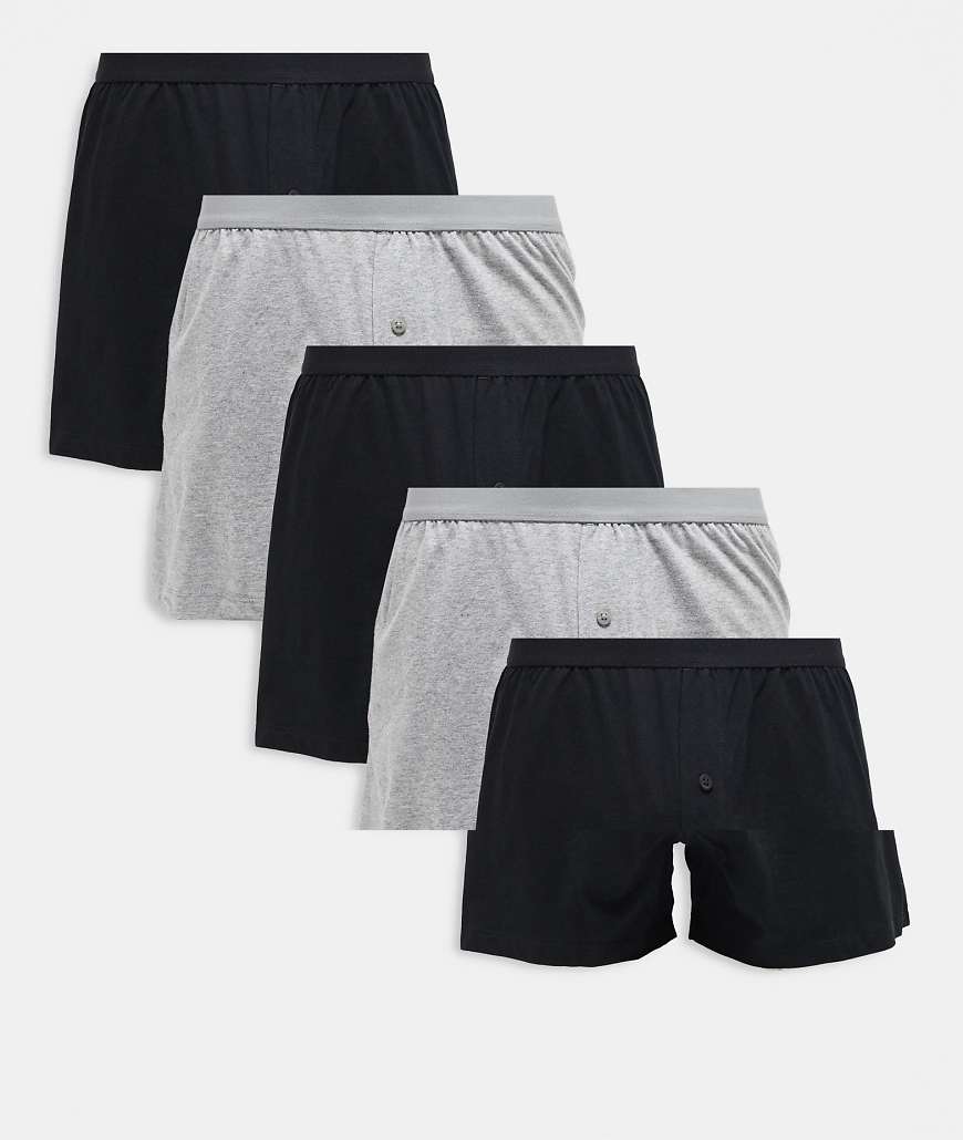 5 pack boxers-Multi