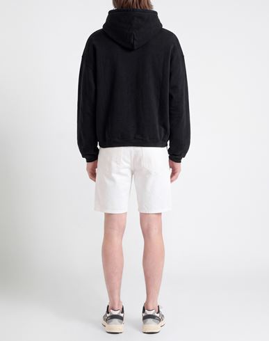 Man Sweatshirt Black Size XL Recycled cotton