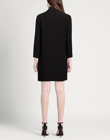 Woman Mini dress Black Size 2 Polyester, Elastane