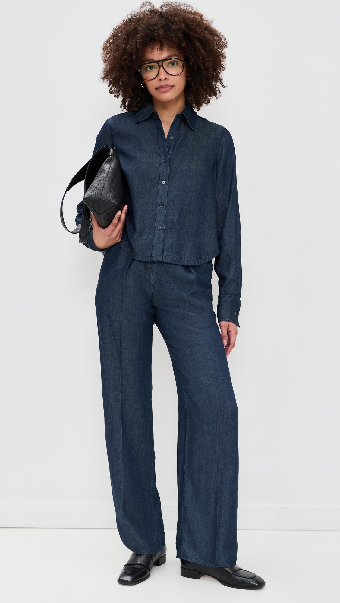 Garment Dyed Chino Pants Indigo