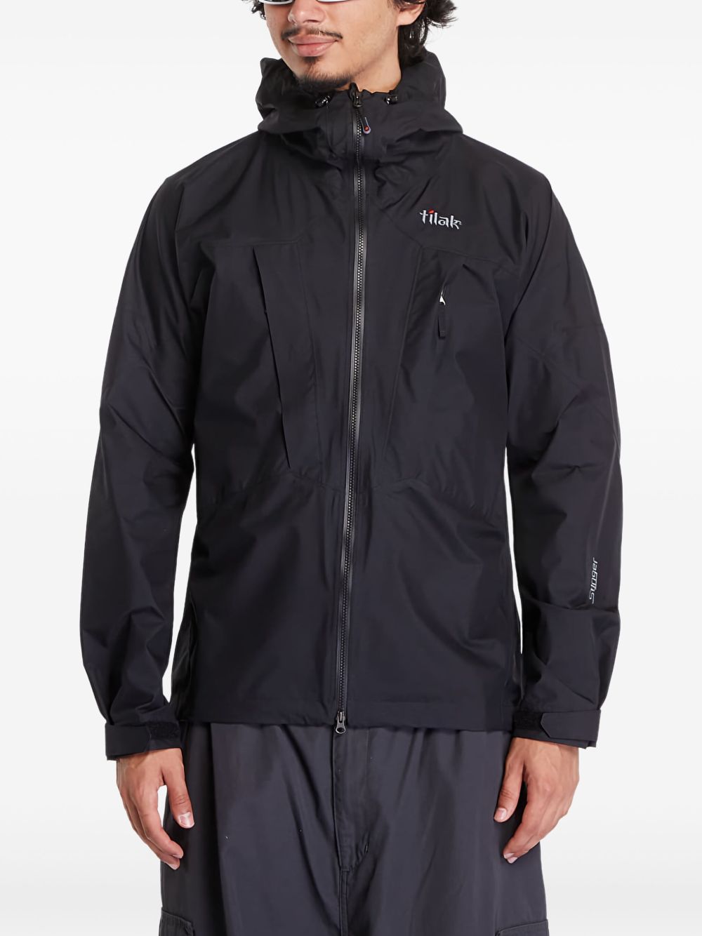 Stinger lightweight hooded jacket - Black