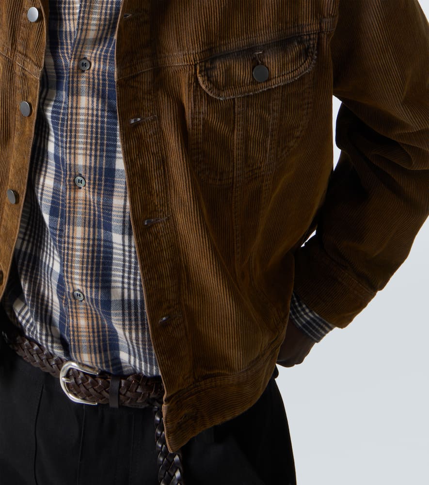 X Aaron Levine Derby corduroy jacket