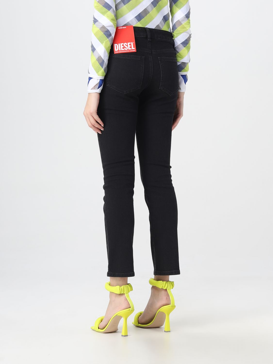 Jeans Woman color Black