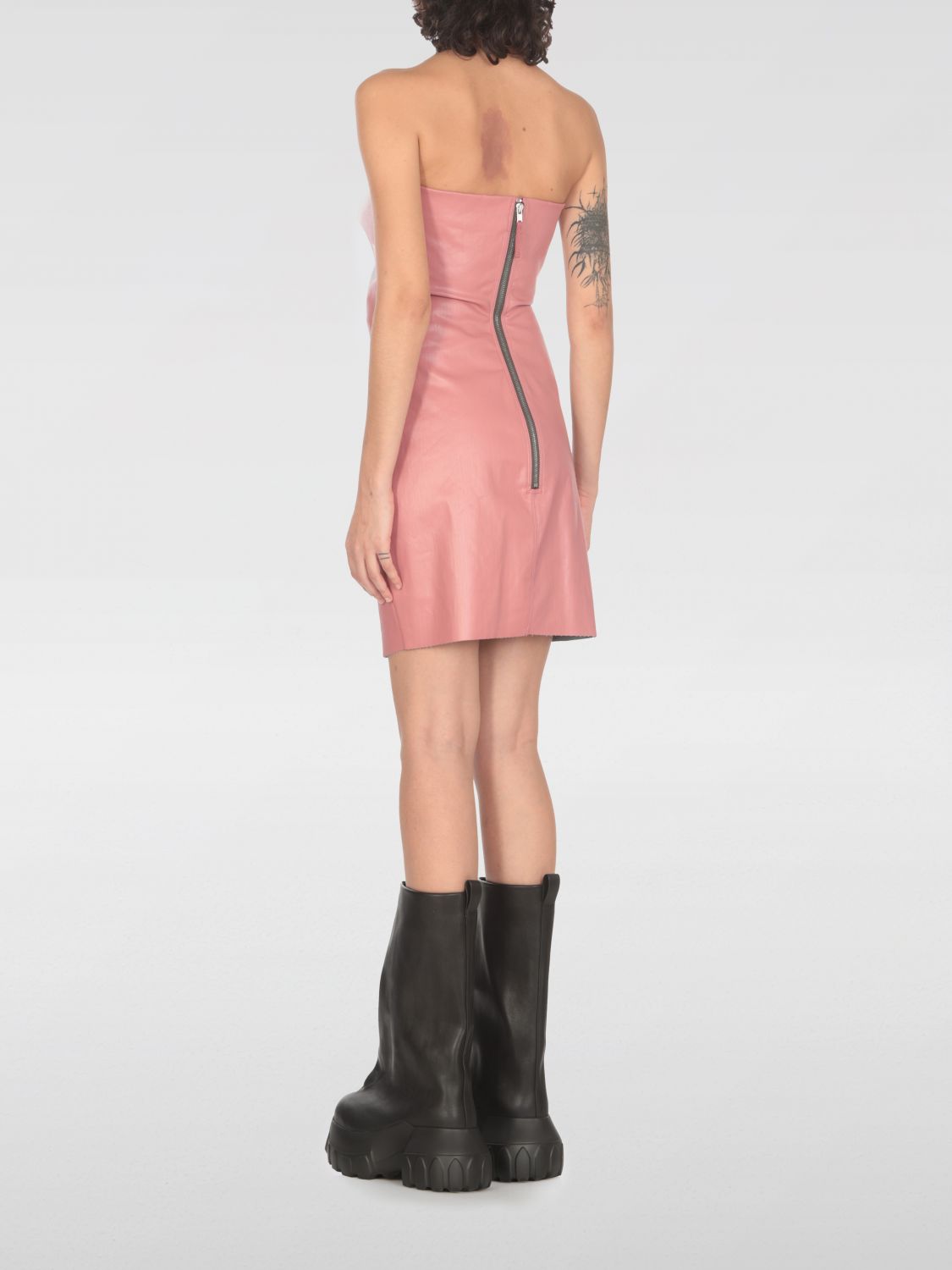 Prong mini dress - Brown