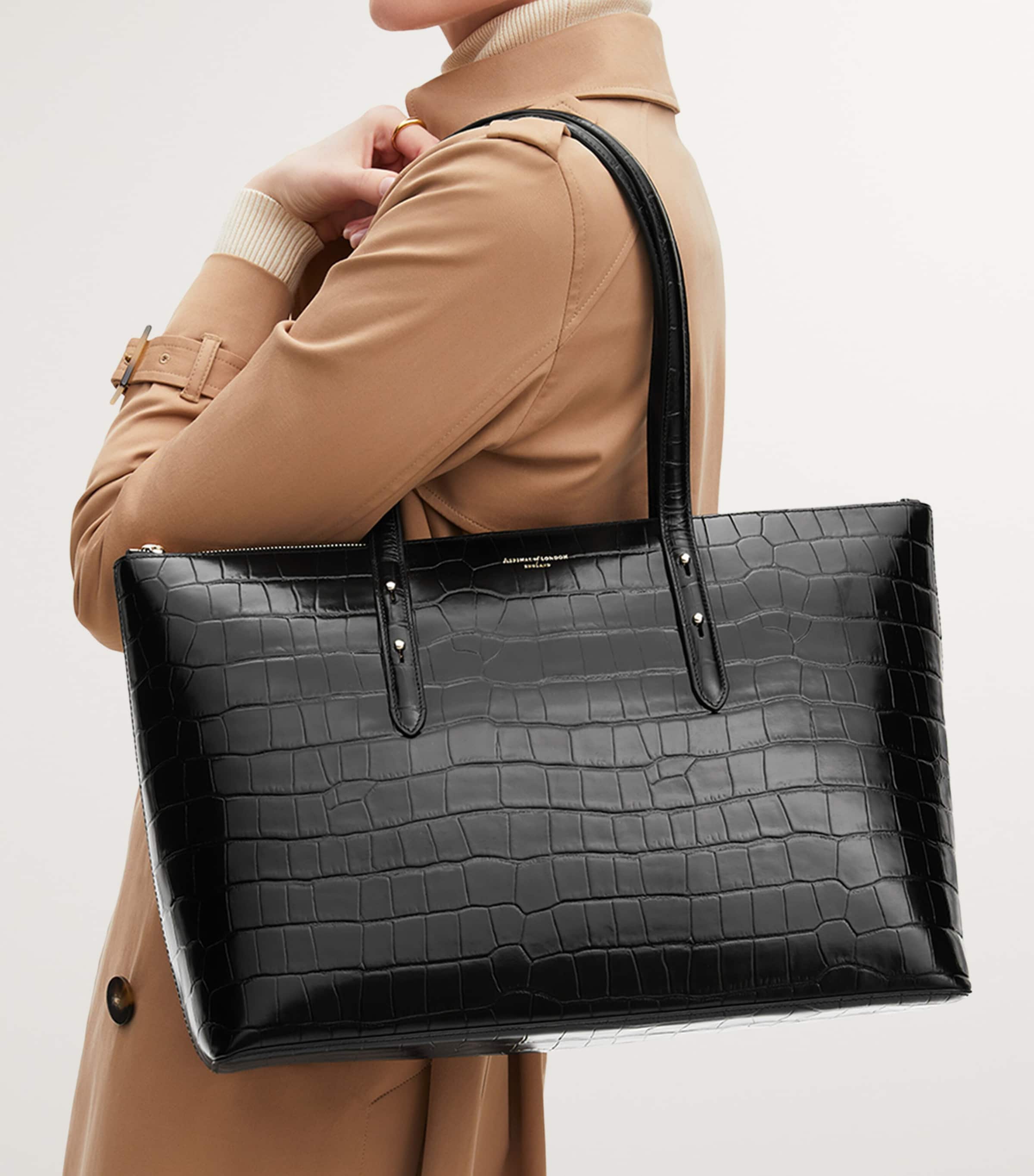 Leather Regent Tote Bag