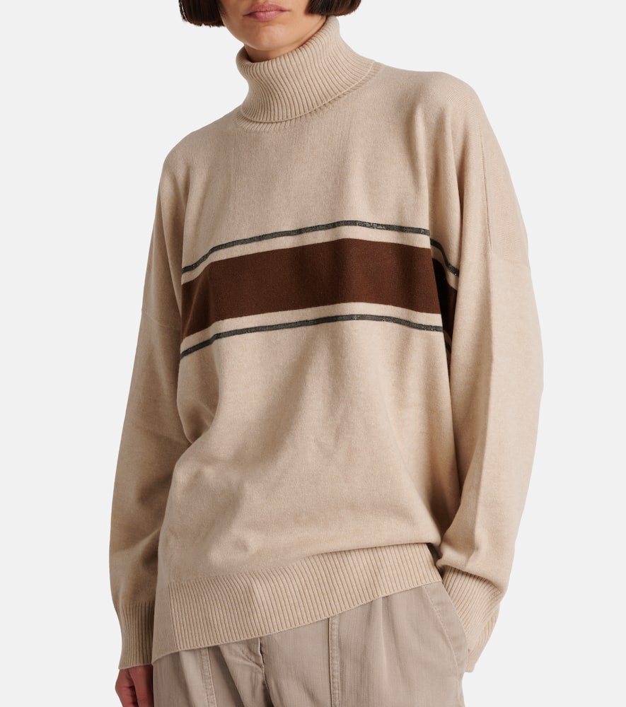 Wool, cashmere, and silk sweater