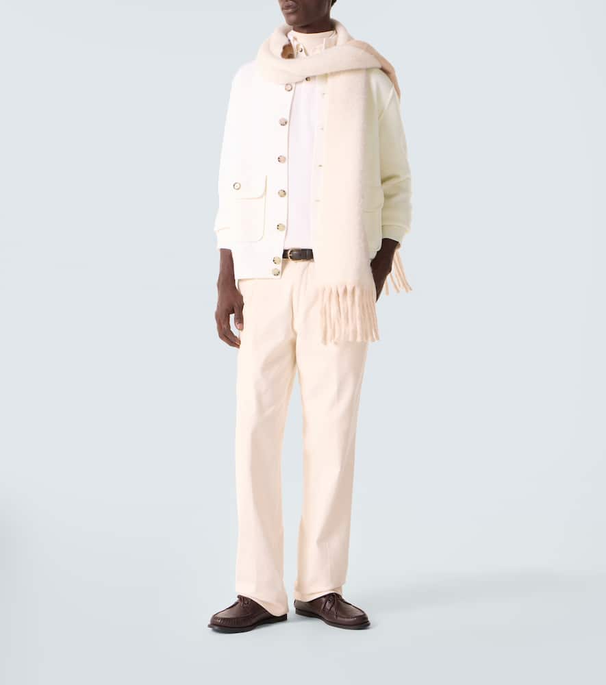 Wool and cashmere jacket