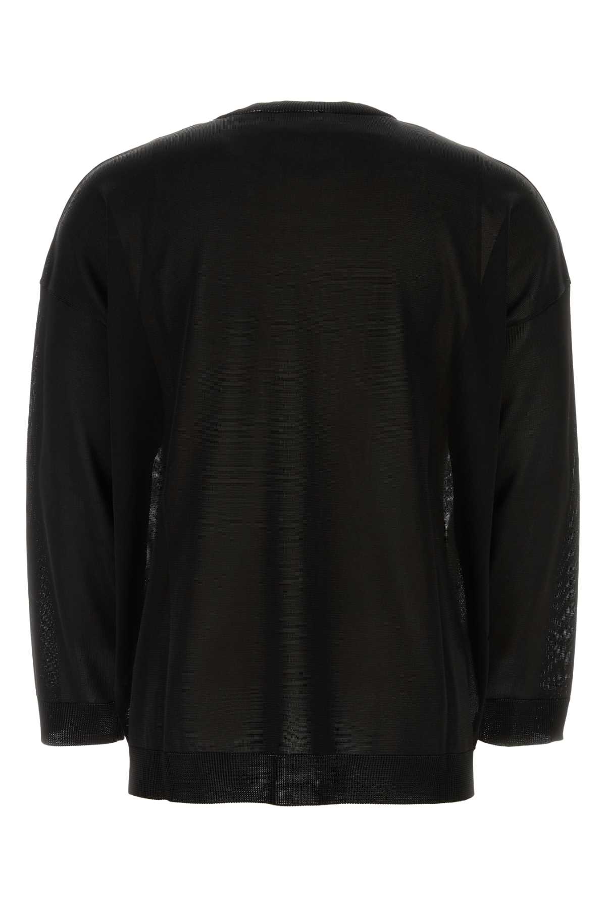 Black Viscose Sweater