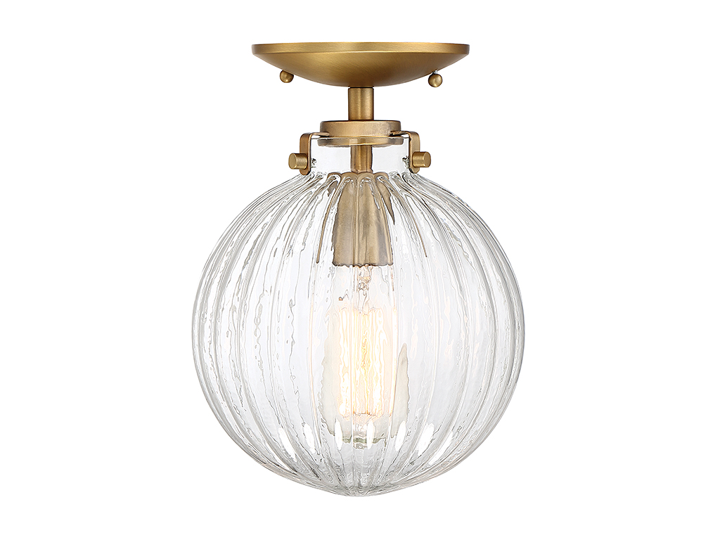 Trade Winds Nicole Ceiling Light in Natural Brass - TW80061-NB
