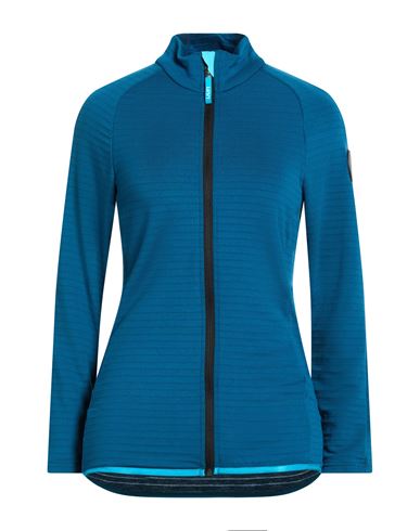 Ridge Woman Jacket Deep teal Size L Polyester, Wool, Elastane