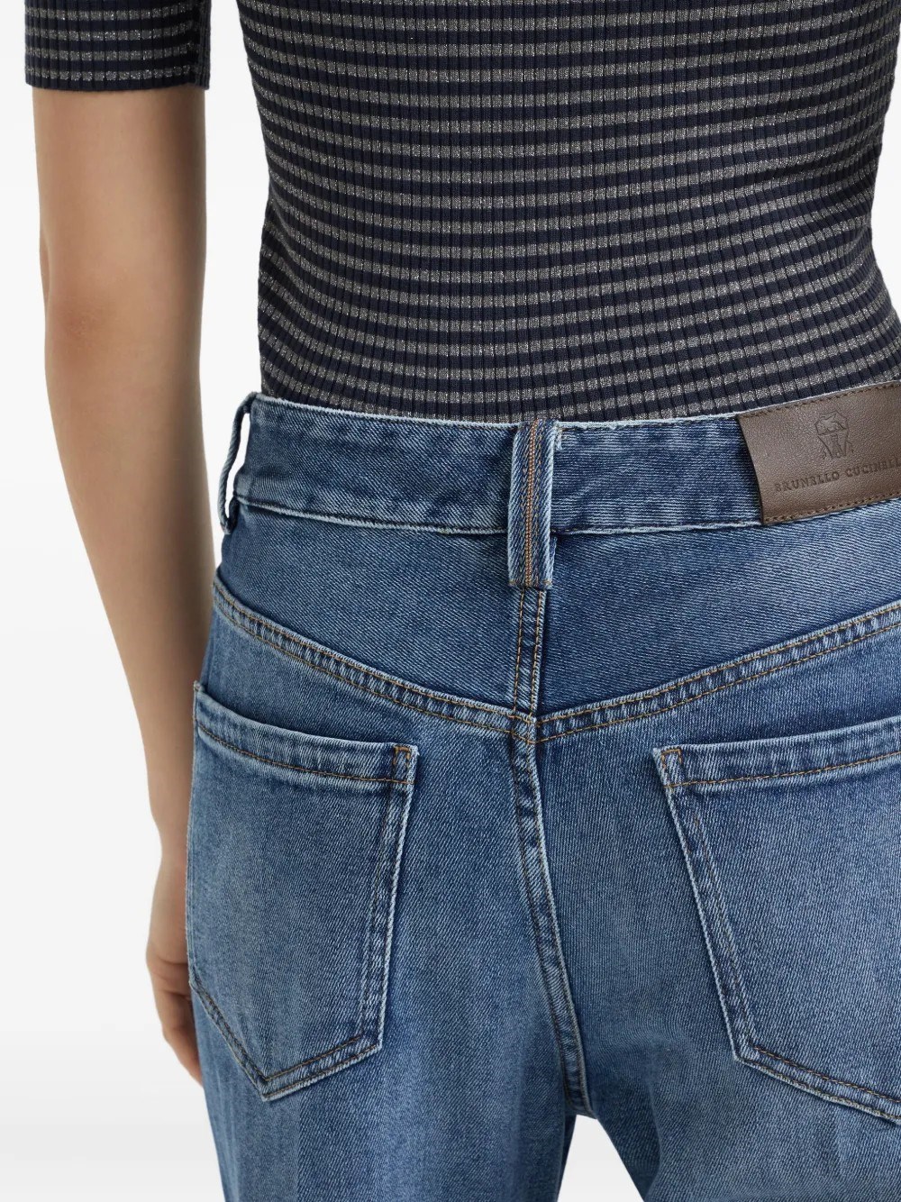 Five Pockets Denim Trousers