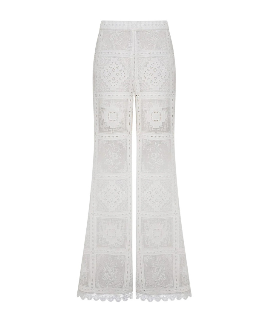 Aster Embroidered Lace Pants