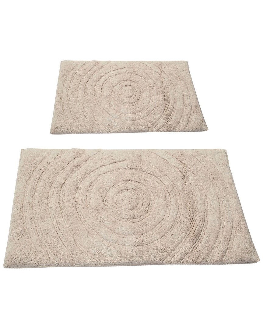 2Pc Echo Cotton Bath Rug Set